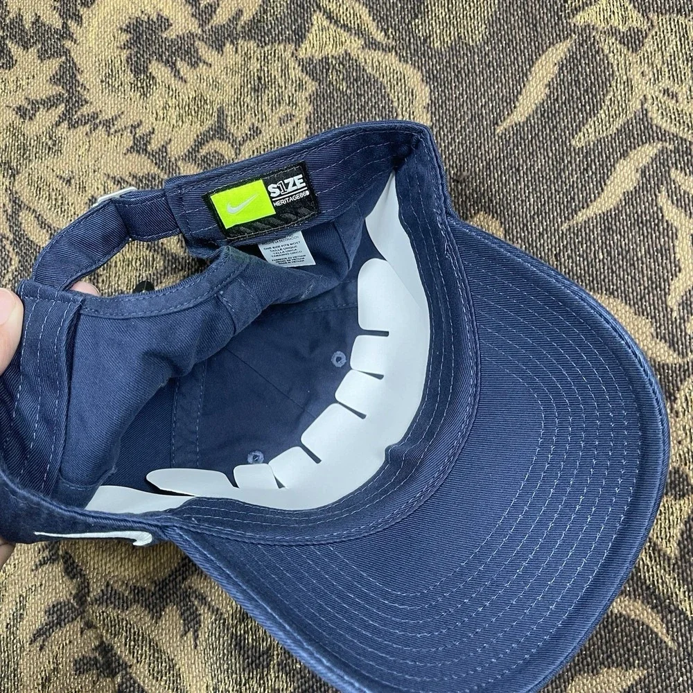 Nike North Carolina Courage Heritage86 adjustable Adult hat Navy Blue New NWSL